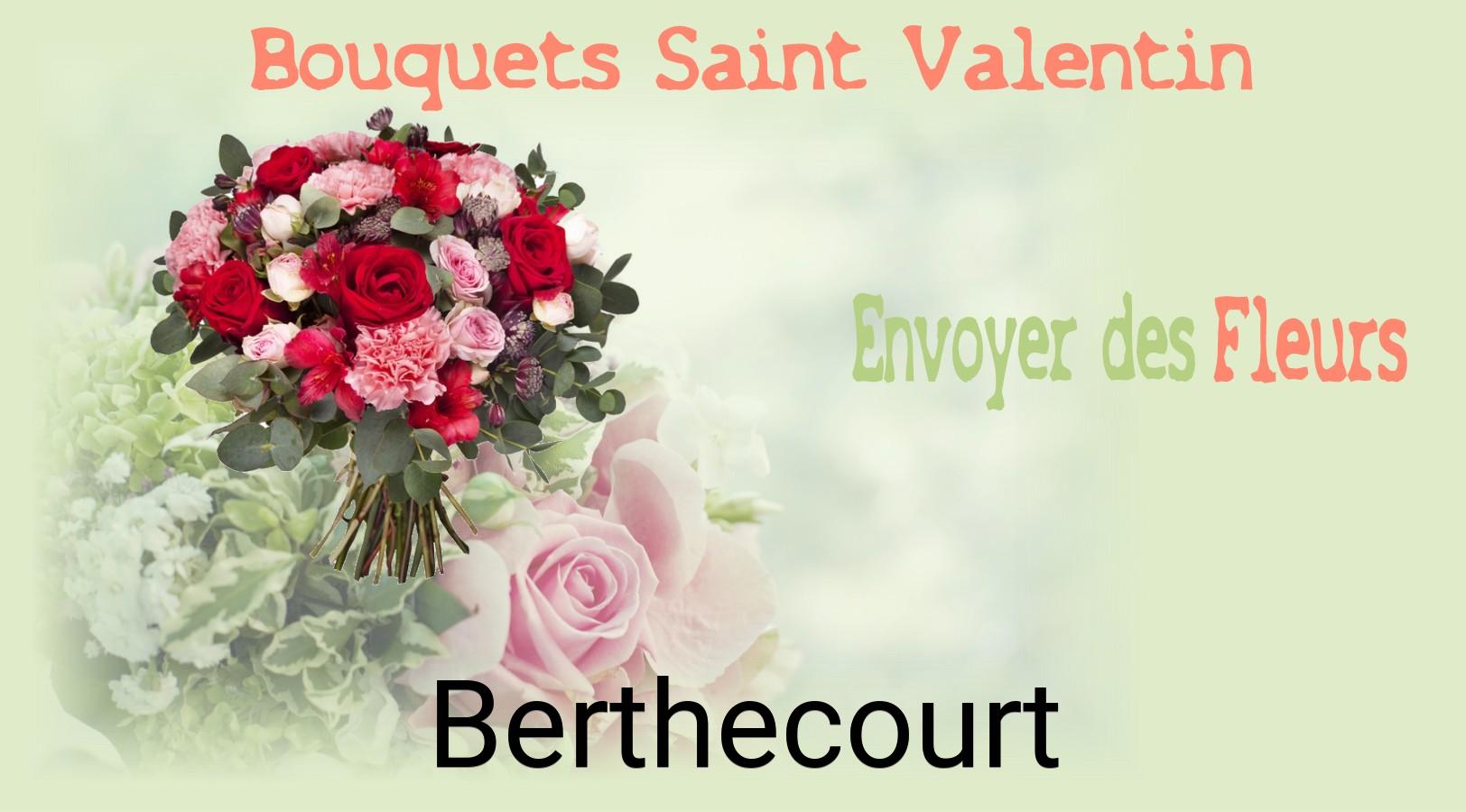 Roses de Saint-Valentin livrées à Berthecourt